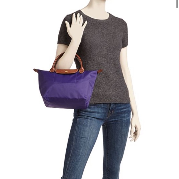 Longchamp Bags Longchamp Le Pliage Small Top Handle Nylon Handbag Poshmark